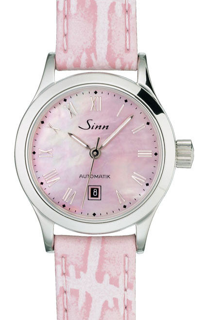 Sinn Ladies Watches 456 R St Perlmutt Alligator D 456.017 LEATHER Image 1