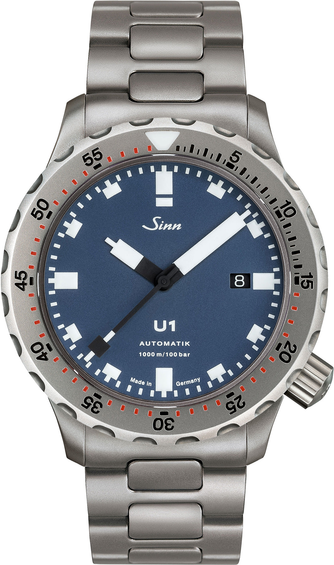 Sinn U1 B Bracelet Watch 1010.0102 Bracelet Image 1