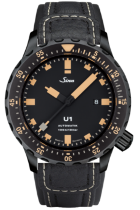 Sinn U1 S E Leather Watch 1010.023 Leather Image 1