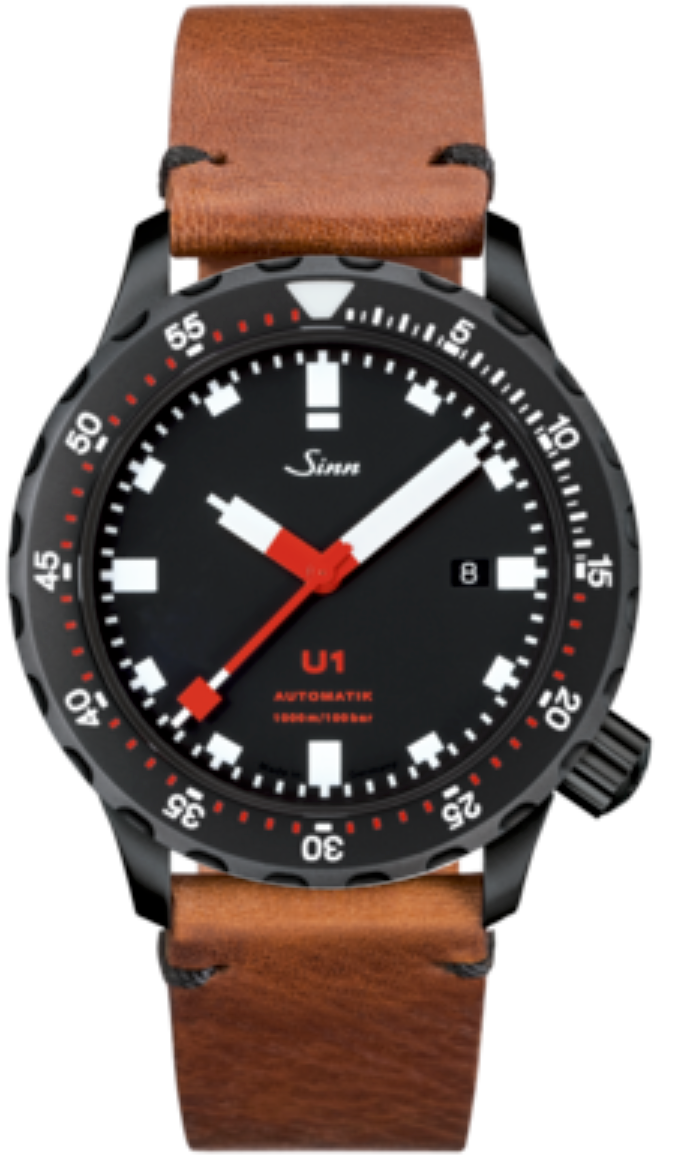 Sinn U1 S Vintage Cowhide Brown Watch 1010.020 Vintage Cowhide Brown Image 1