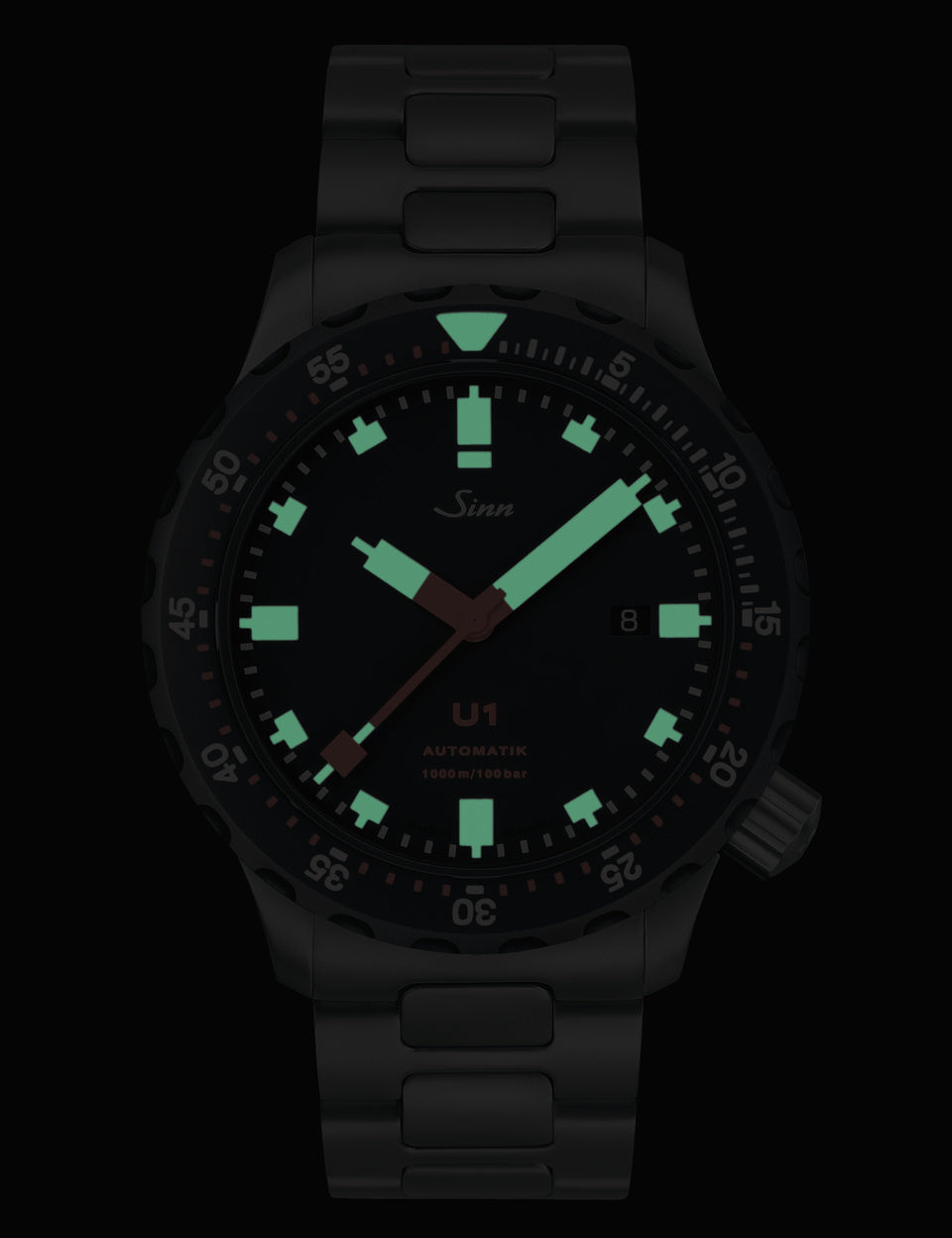 Sinn U1 SDR Vintage Cowhide Brown Watch 1010.040 Vintage Cowhide Brown Image 2