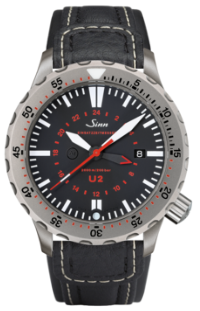 Sinn U2 EZM 5 Leather Watch 1020.010 Leather Image 1