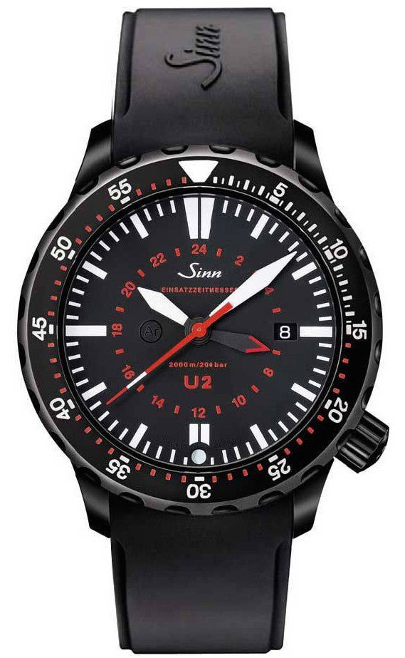 Sinn U2 S EZM 5 Rubber Watch 1020.020 Rubber Image 1