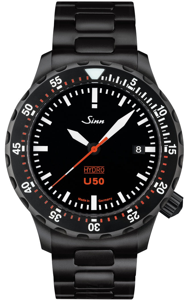 Sinn U50 Hydro S H-Link Bracelet Watch 1051.020 H-Link Bracelet Image 1