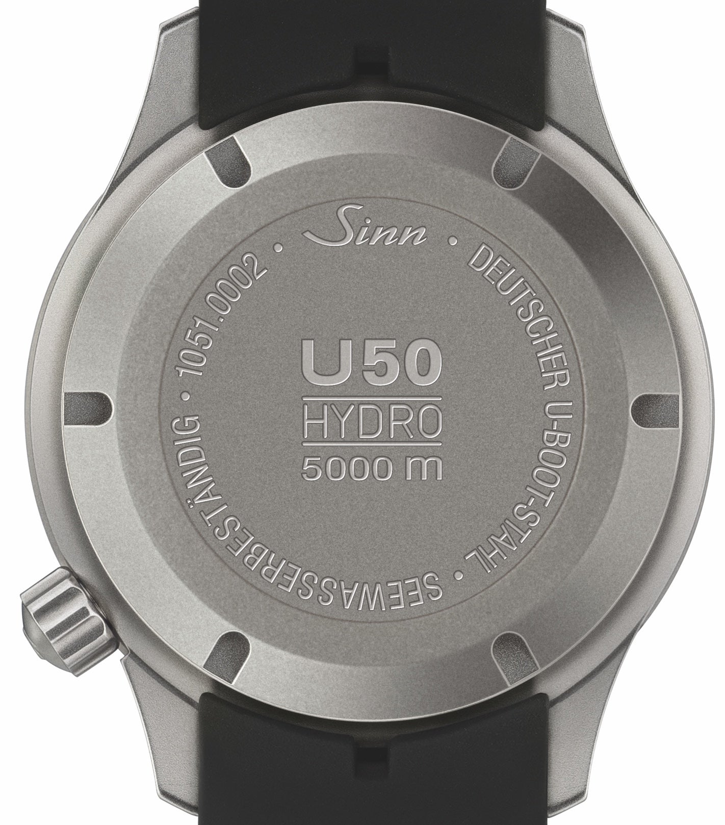 Sinn U50 Hydro Textile Olive Grey Watch 1051.010 Leather Image 3