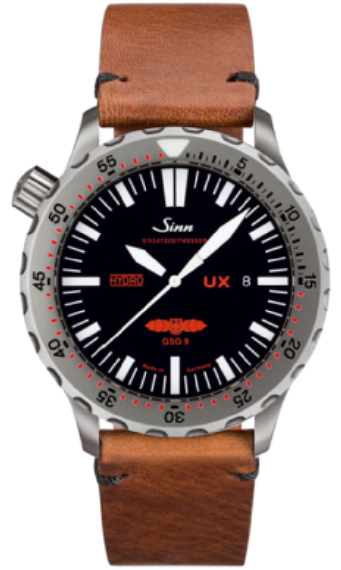 Sinn UX GSG 9 EZM 2B Vintage Cowhide Brown Watch 403.031 Vintage Cowhide Brown Image 1