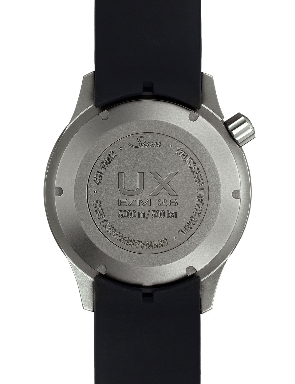 Sinn UX GSG 9 EZM 2B Vintage Cowhide Brown Watch 403.031 Vintage Cowhide Brown Image 3