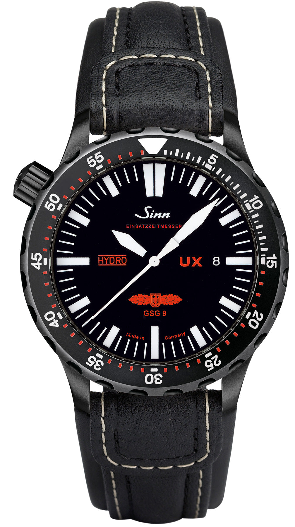 Sinn UX S GSG 9 EZM 2B Leather Watch 403.062 Leather Image 1