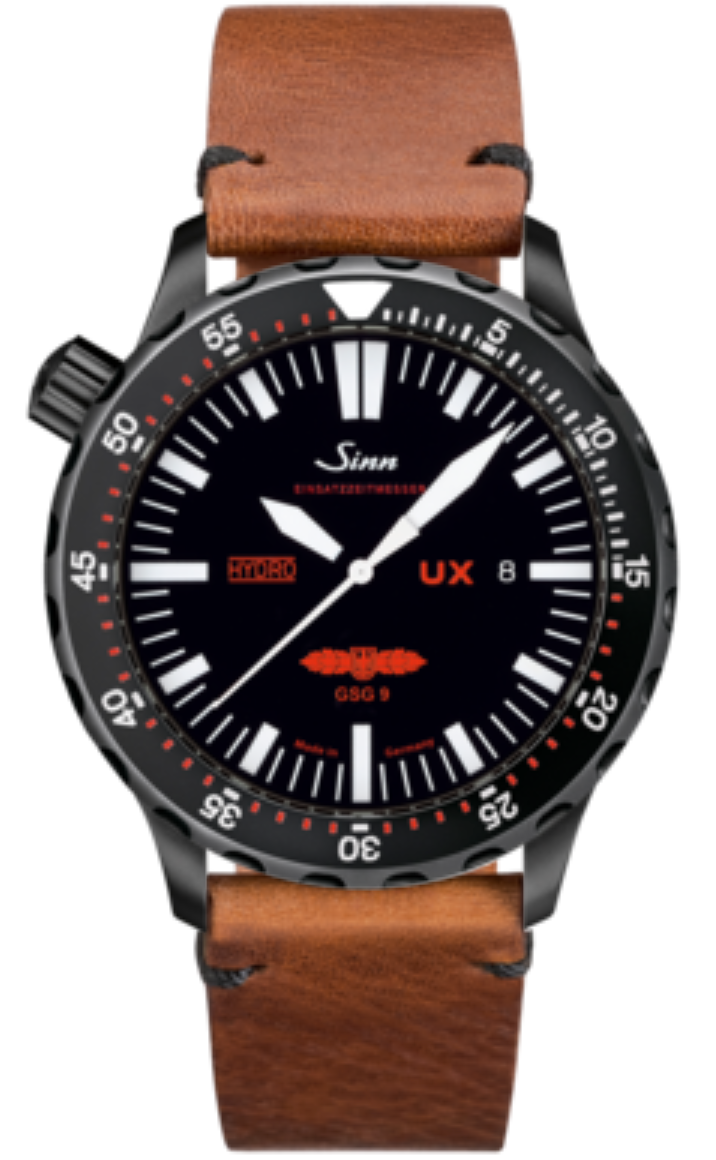 Sinn UX S GSG 9 EZM 2B Vintage Cowhide Brown Watch 403.062 Vintage Cowhide Brown Image 1