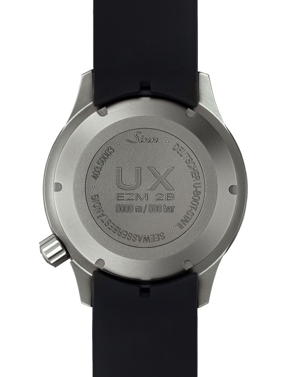 Sinn UX SDR EZM 2B Vintage Cowhide Brown Watch 403.050 Vintage Cowhide Brown Image 3