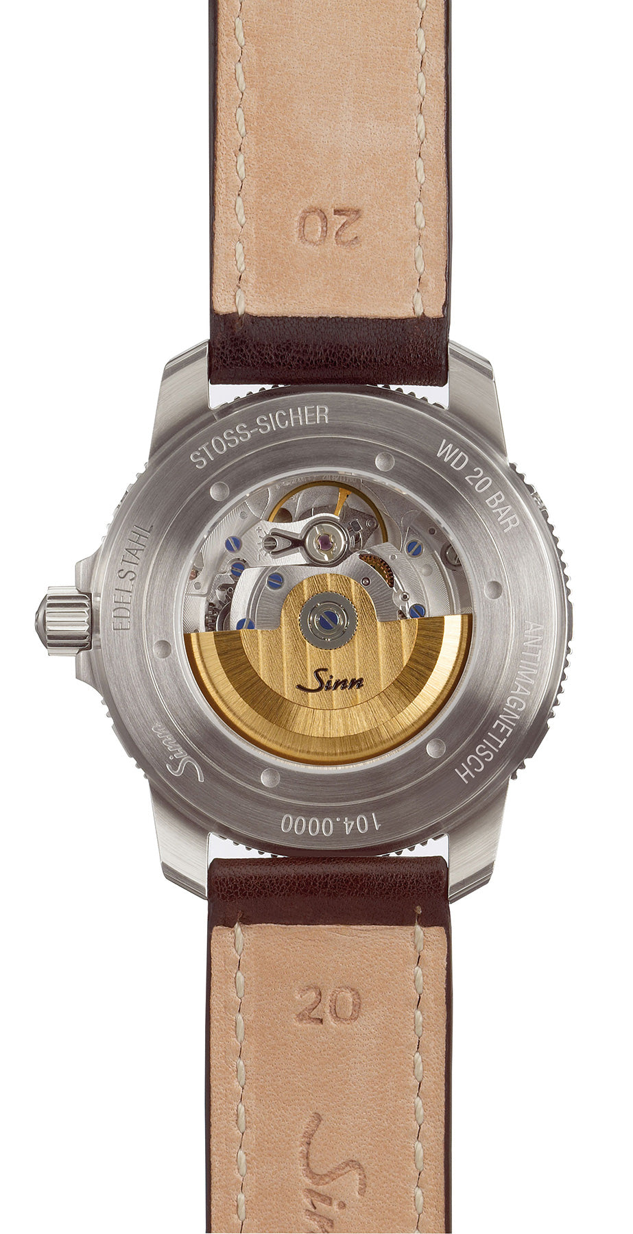 Sinn Watch 104 St Sa I A Cowhide Vintage Brown 104.014 Cowhide Vintage Brown Image 2