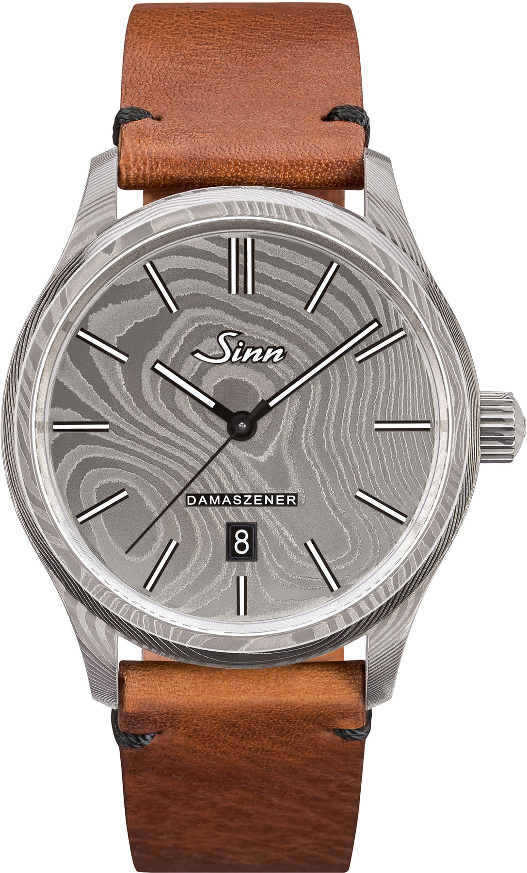 Sinn Watch 1800 Damaszener Cowhide Vintage Brown Limited Edition 1800.040 Cowhide Vintage Brown Image 1