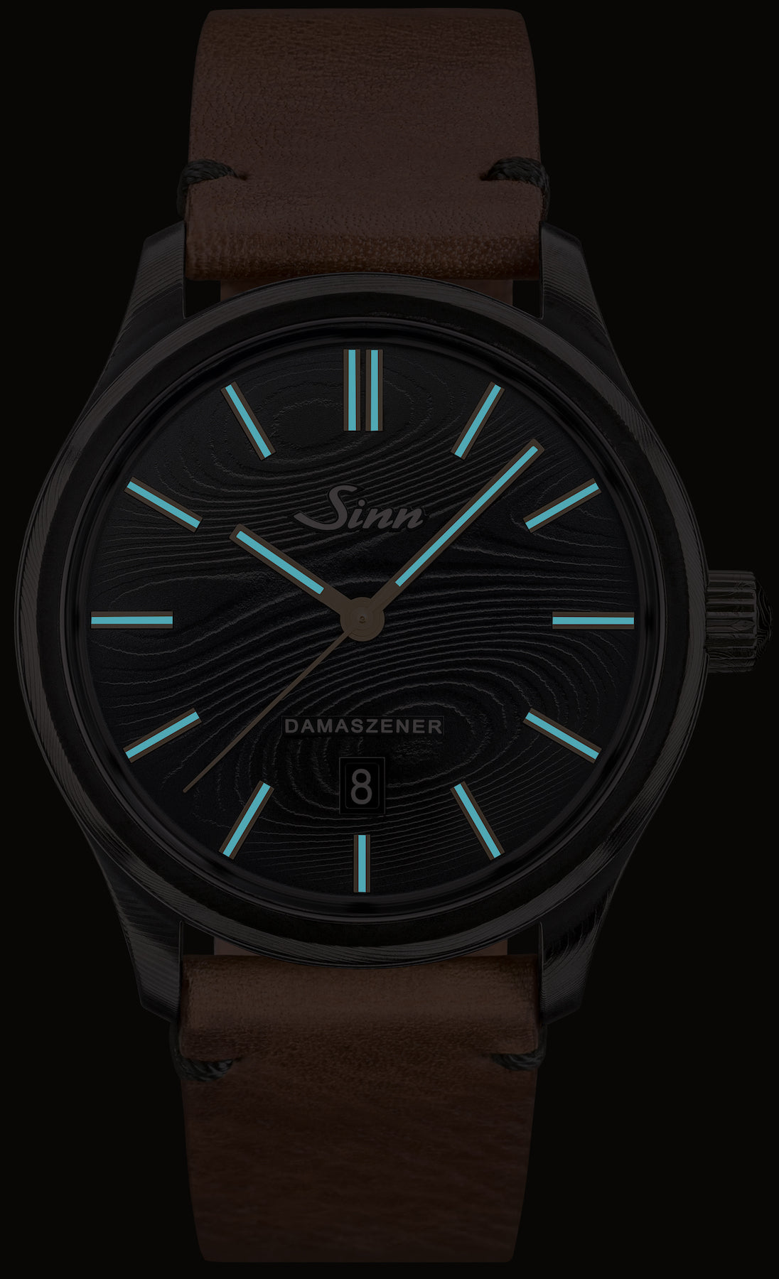 Sinn Watch 1800 S GG Damaszener Limited Edition 1800.050 Leather Image 3