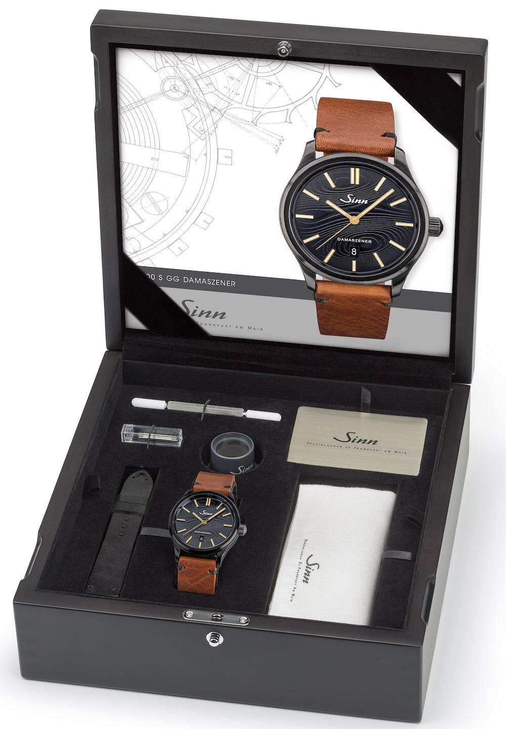 Sinn Watch 1800 S GG Damaszener Limited Edition 1800.050 Leather Image 7