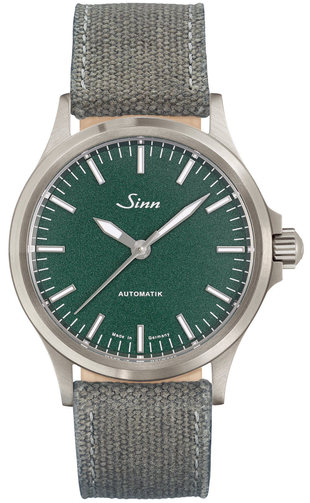Sinn Watch 556 Emerald Green Limited Edition D 556.0113 Canvas Leather Grey Image 1