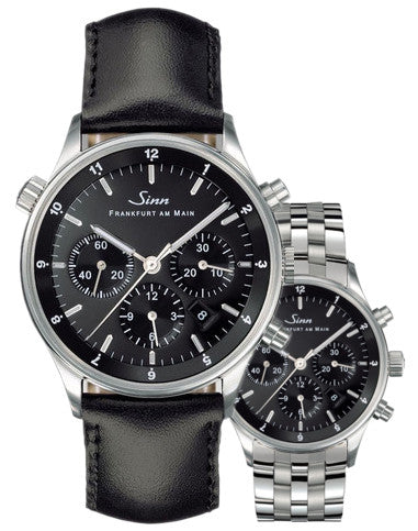 Sinn Watch 6030 Finance Center Bracelet-Leather D 6030.010 Bracelet & Leather Image 1