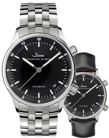 Sinn Watch 6033 Finance Center Bracelet-Leather D 6033.010 Bracelet & Leather Image 1
