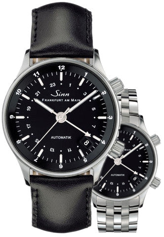 Sinn Watch 6036 Finance Center Bracelet-Leather 6036.010 Bracelet & Leather Image 1