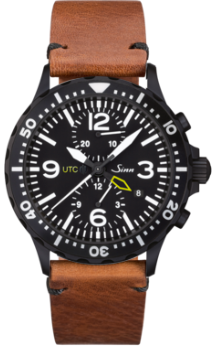 Sinn Watch 757 S UTC Vintage Cowhide Brown 757.021 Vintage Cowhide Brown Image 1