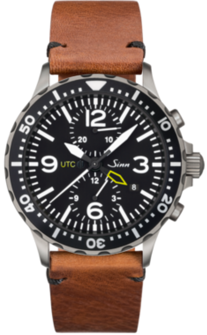 Sinn Watch 757 UTC Vintage Cowhide Brown 757.011 Vintage Cowhide Brown Image 1