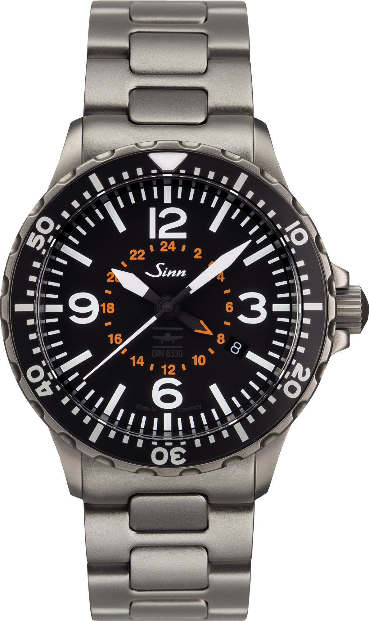 Sinn Watch 857 UTC VFR Bracelet Mens 857.0401 Bracelet Image 1