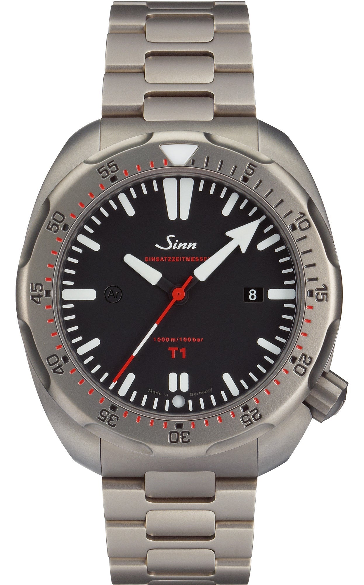 Sinn Watch T1 EZM 14 Titanium Bracelet 1014.010 Bracelet Image 1