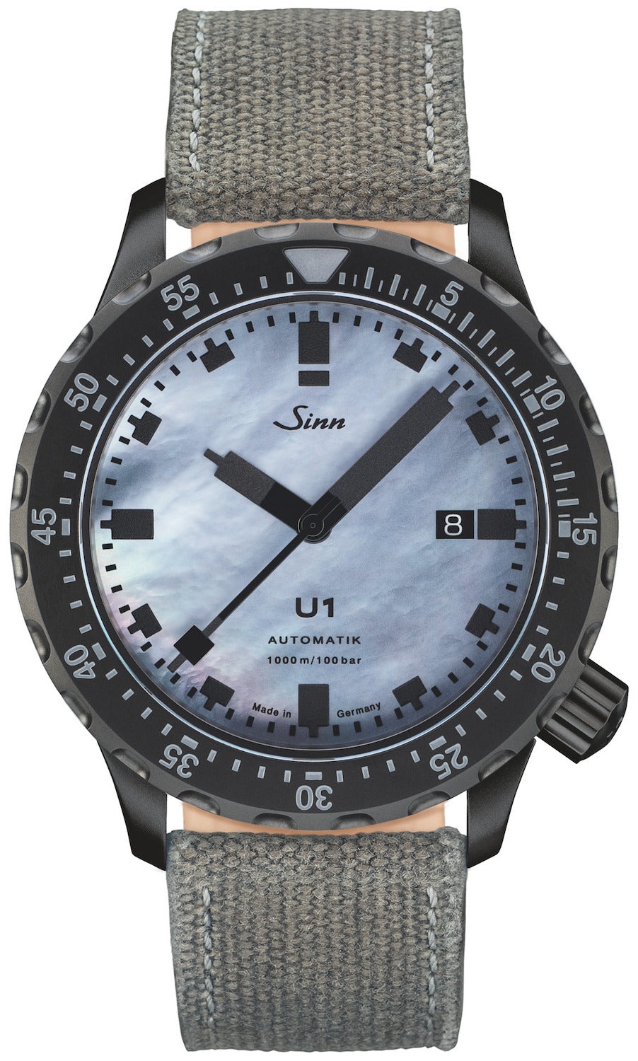 Sinn Watch U1 S Perlmutt S Leather Textile Limited Edition 1010.0242 Leather/Textile Image 1