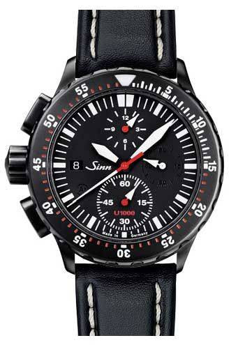 Sinn Watch U1000 S - EZM 6 Leather 1011.020 Leather Image 1