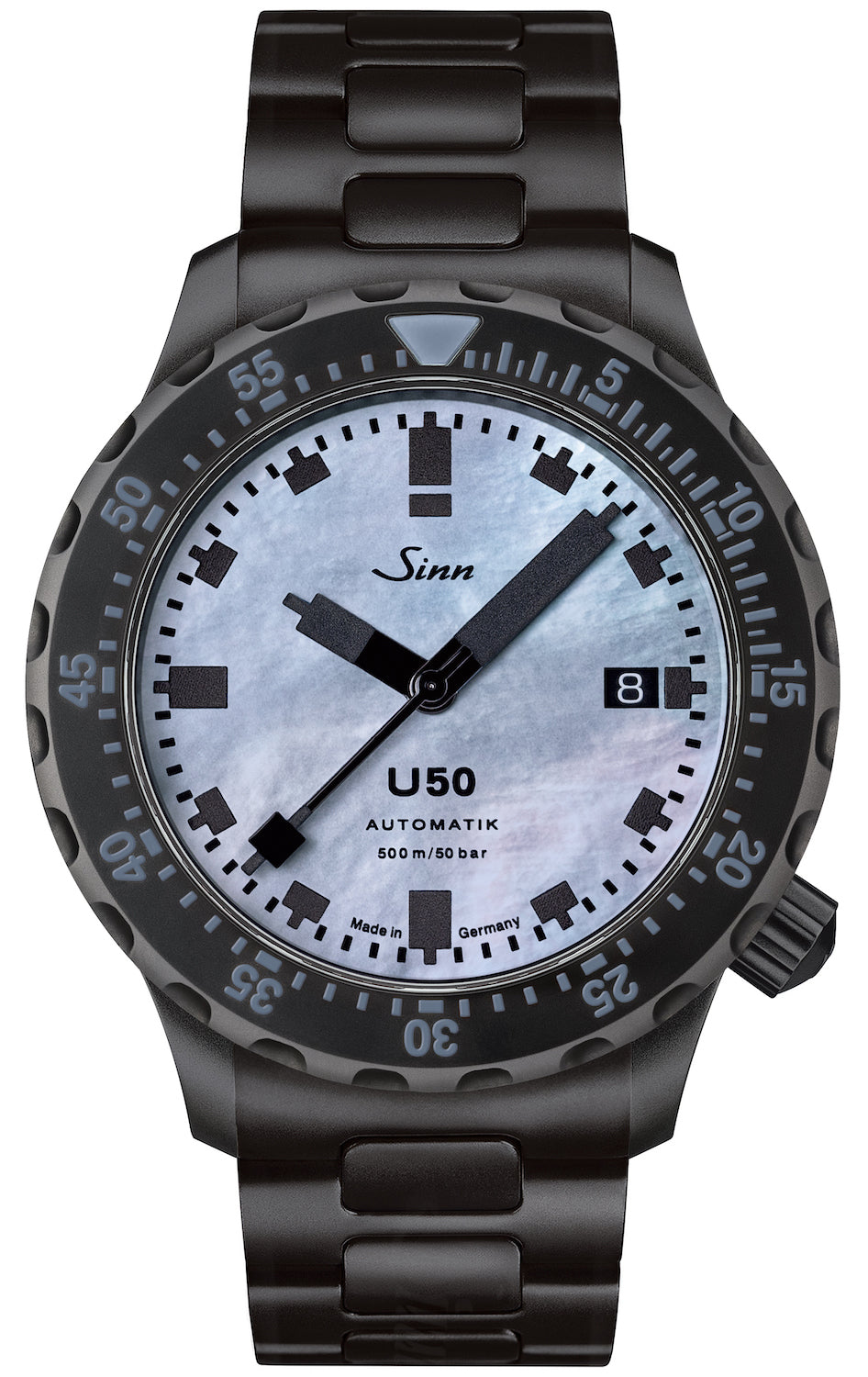 Sinn Watch U50 S Mother of Pearl S H-Link Bracelet Limited Edition D 1050.0201 H-Link Bracelet Image 1