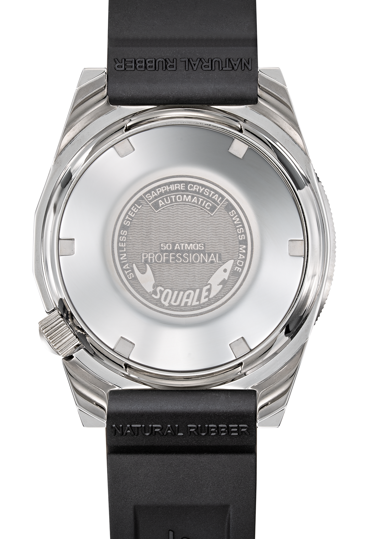Squale 1521 Classic Rubber Watch 1521CL.VO Image 2