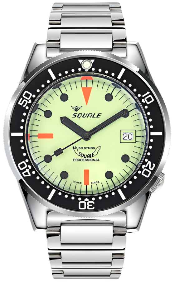Squale 1521 Full Luminous Bracelet Watch 1521FULL.SQ20L Image 1
