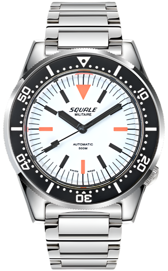 Squale 1521 Full Luminous Militaire Bracelet Watch 1521FUMIWT.SQ20L Image 1