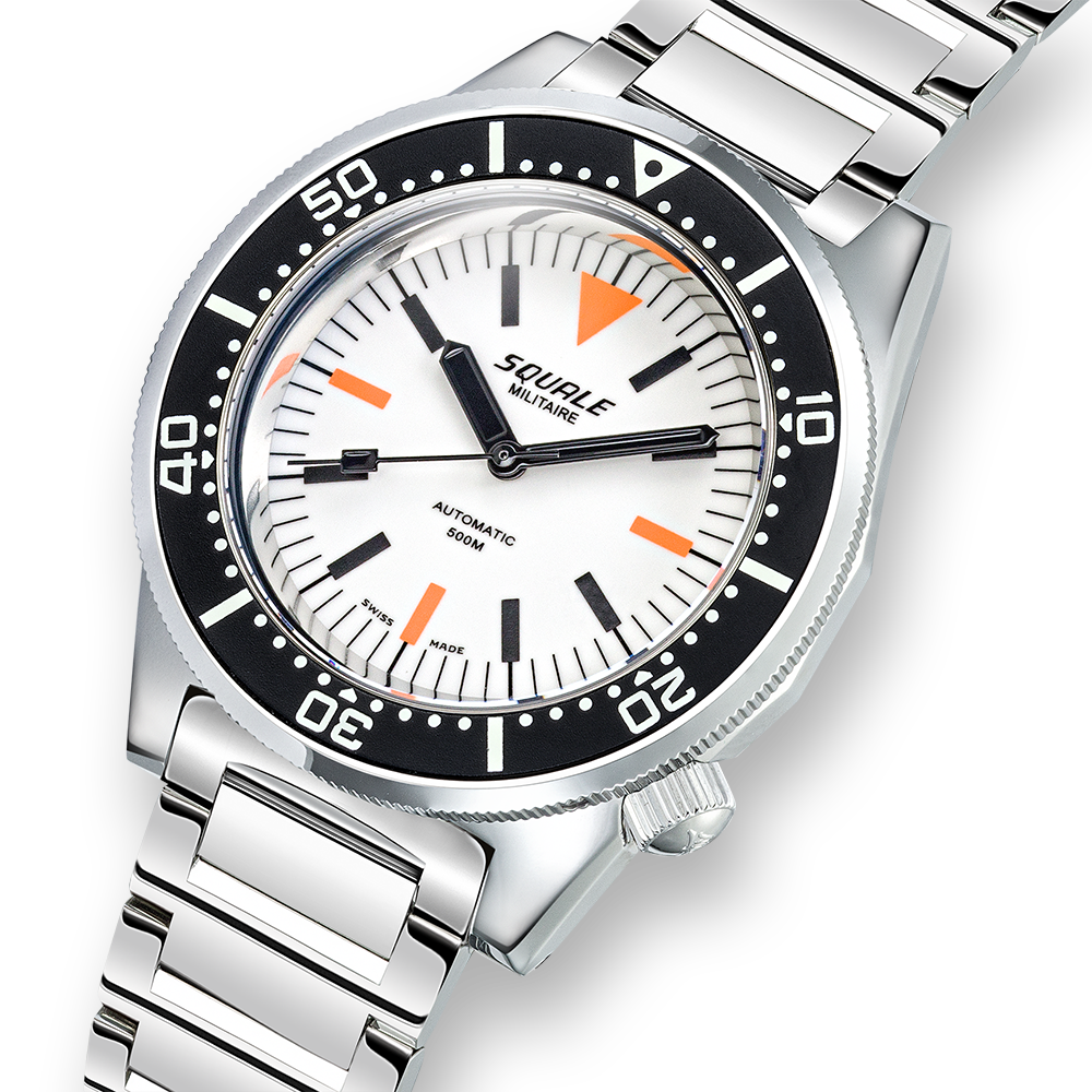 Squale 1521 Full Luminous Militaire Bracelet Watch 1521FUMIWT.SQ20L Image 3
