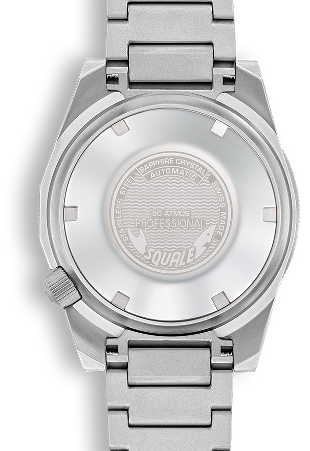 Squale 1521 Militaire Blasted Bracelet Watch 1521MILBL.SQ20S Image 2