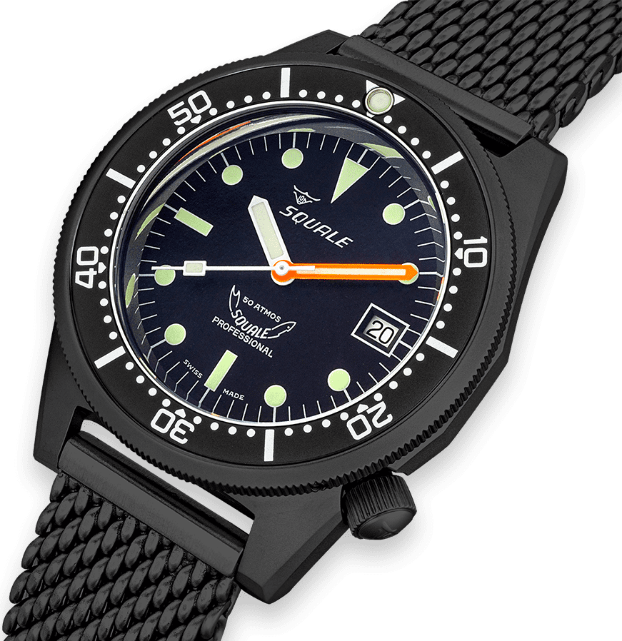 Squale 1521 PVD Mesh Watch 1521PVD.MEPVD20 Image 3
