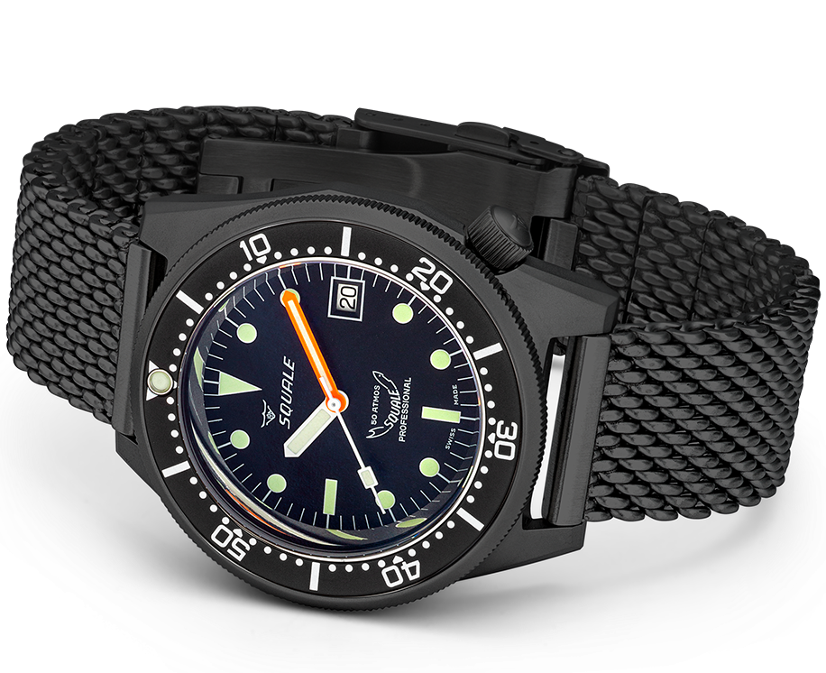 Squale 1521 PVD Mesh Watch 1521PVD.MEPVD20 Image 4