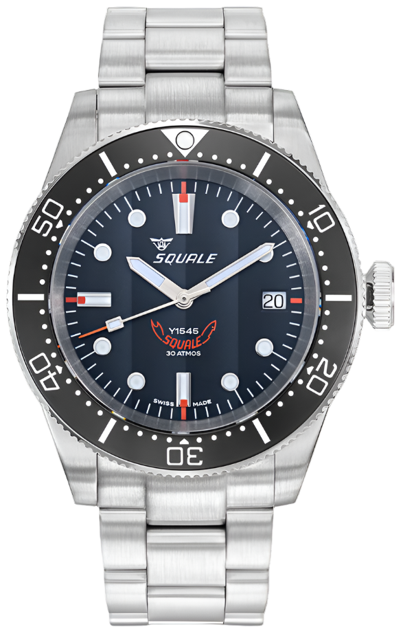 Squale 1545 Black Bracelet Watch 1545BKBKC.AC Image 1
