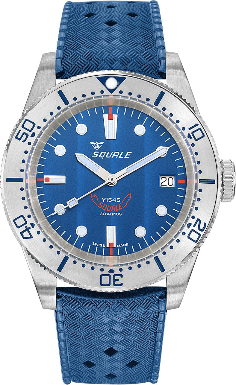 Squale 1545 Steel Blue Watch 1545SSBLC.HTB Image 1