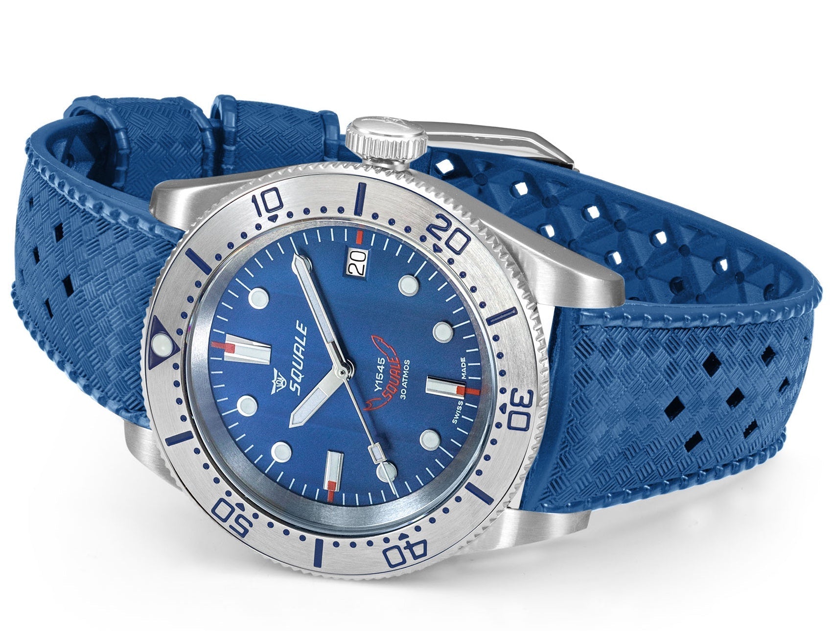 Squale 1545 Steel Blue Watch 1545SSBLC.HTB Image 4
