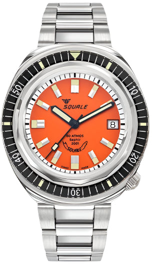 Squale 2001 Reverse Orange Watch 2001BKOR.AC Image 1