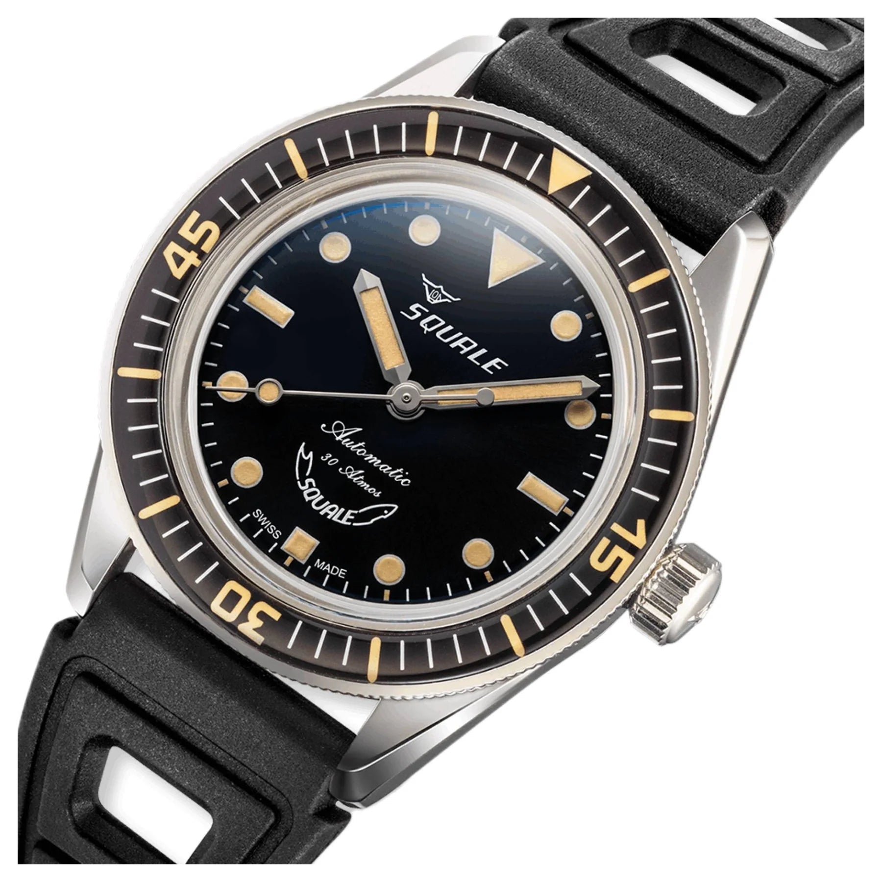 Squale Sub 37 Legend Watch SUB-37BKBK.RBK Image 3