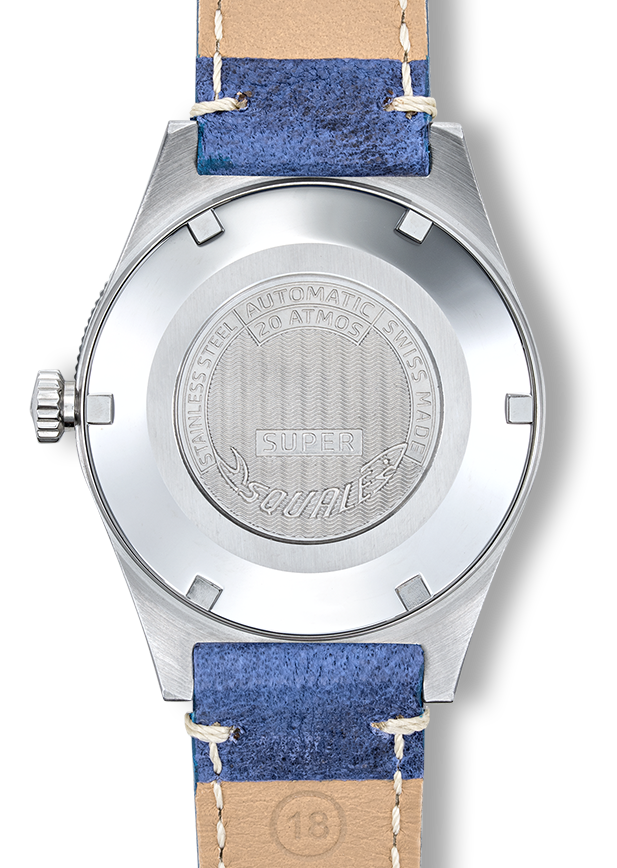 Squale Super Squale Big Arrows Blue Watch SUPERSSABL.PBL Image 2