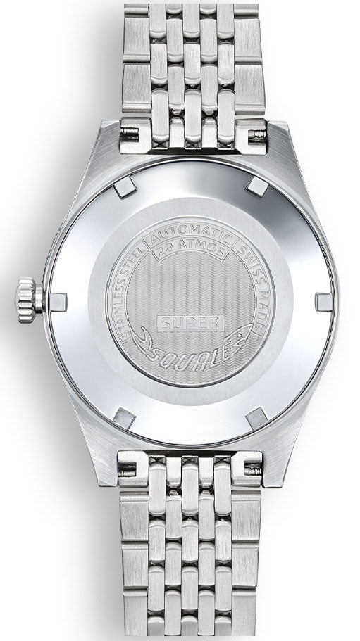 Squale SuperSquale Sunray Blue Bracelet Watch SUPERMBLBL.AC Image 2