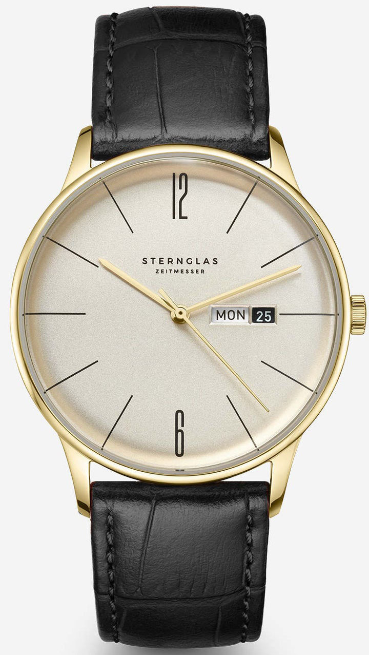 Sternglas Berlin Sepia Gold Watch S01-BE14-HE03 Image 1