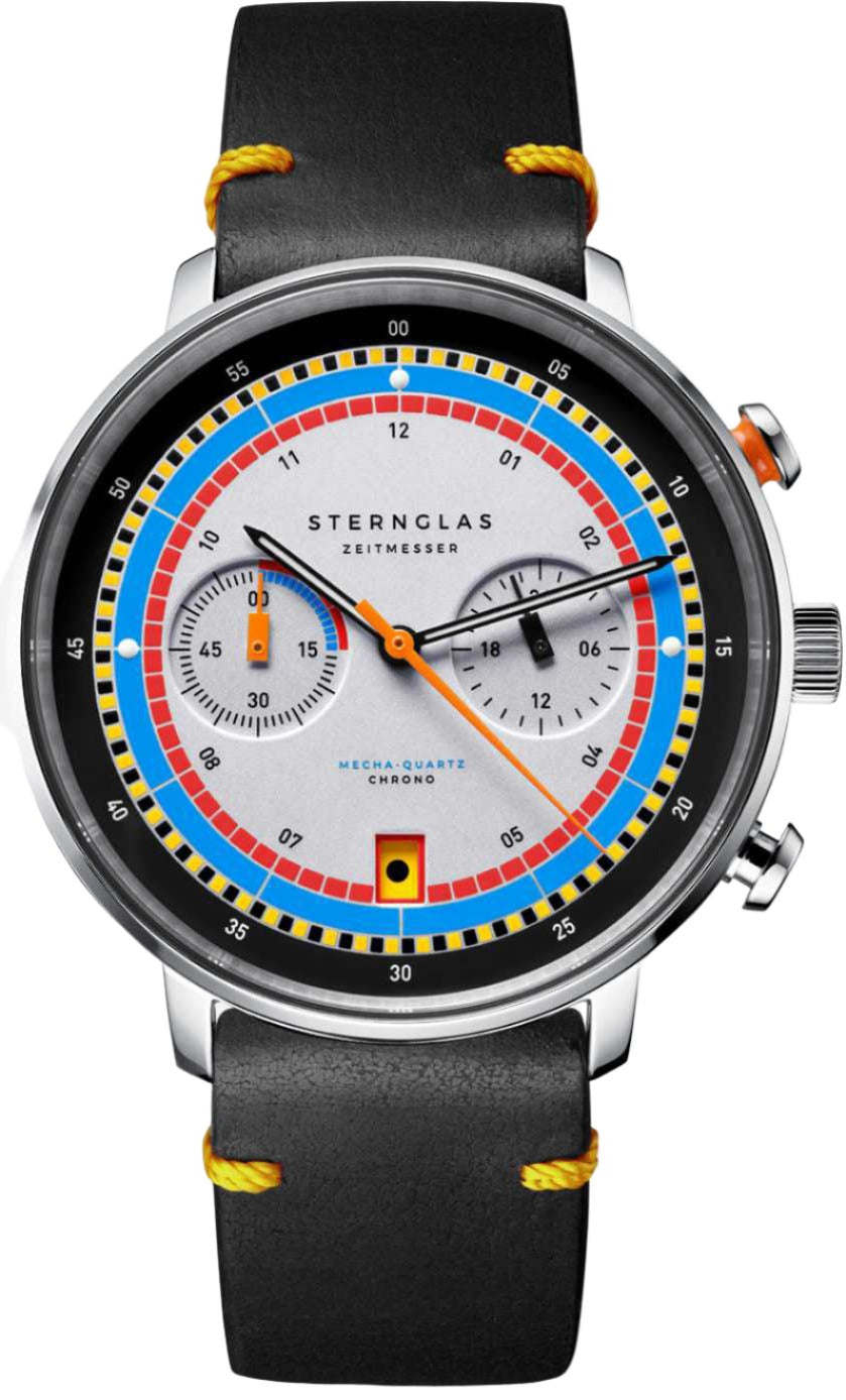Sternglas Hamburg Chrono Regatta White Watch S01-HC36-VI22 Image 1