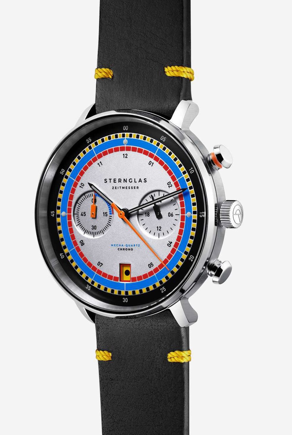 Sternglas Hamburg Chrono Regatta White Watch S01-HC36-VI22 Image 2