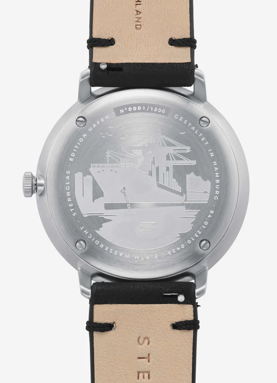 Sternglas Hamburg Edition Hafen Leather Watch S01-HHH16-VI15 Image 3