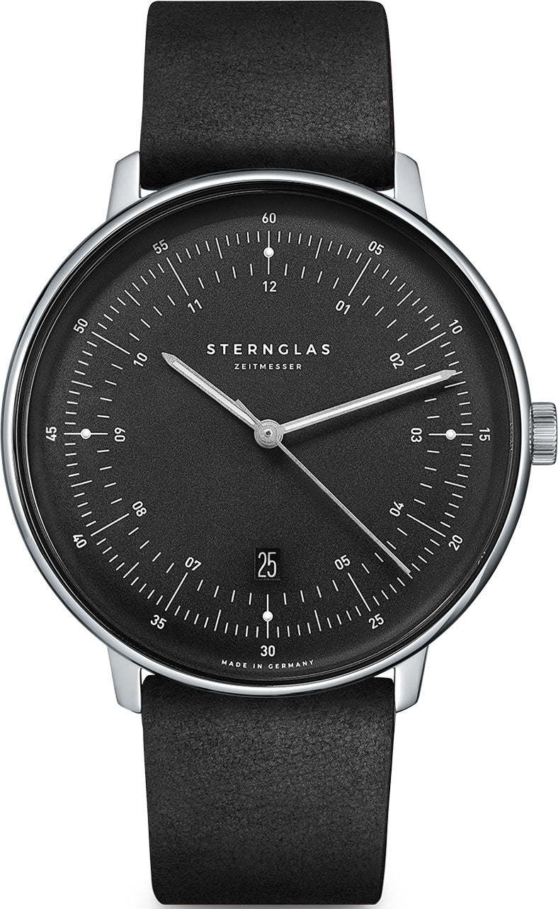 Sternglas Hamburg Quartz Leather Watch D S01-HH11-VI15 Image 1