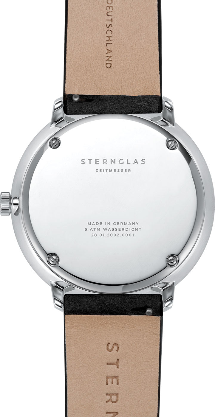 Sternglas Hamburg Quartz Leather Watch D S01-HH11-VI15 Image 2