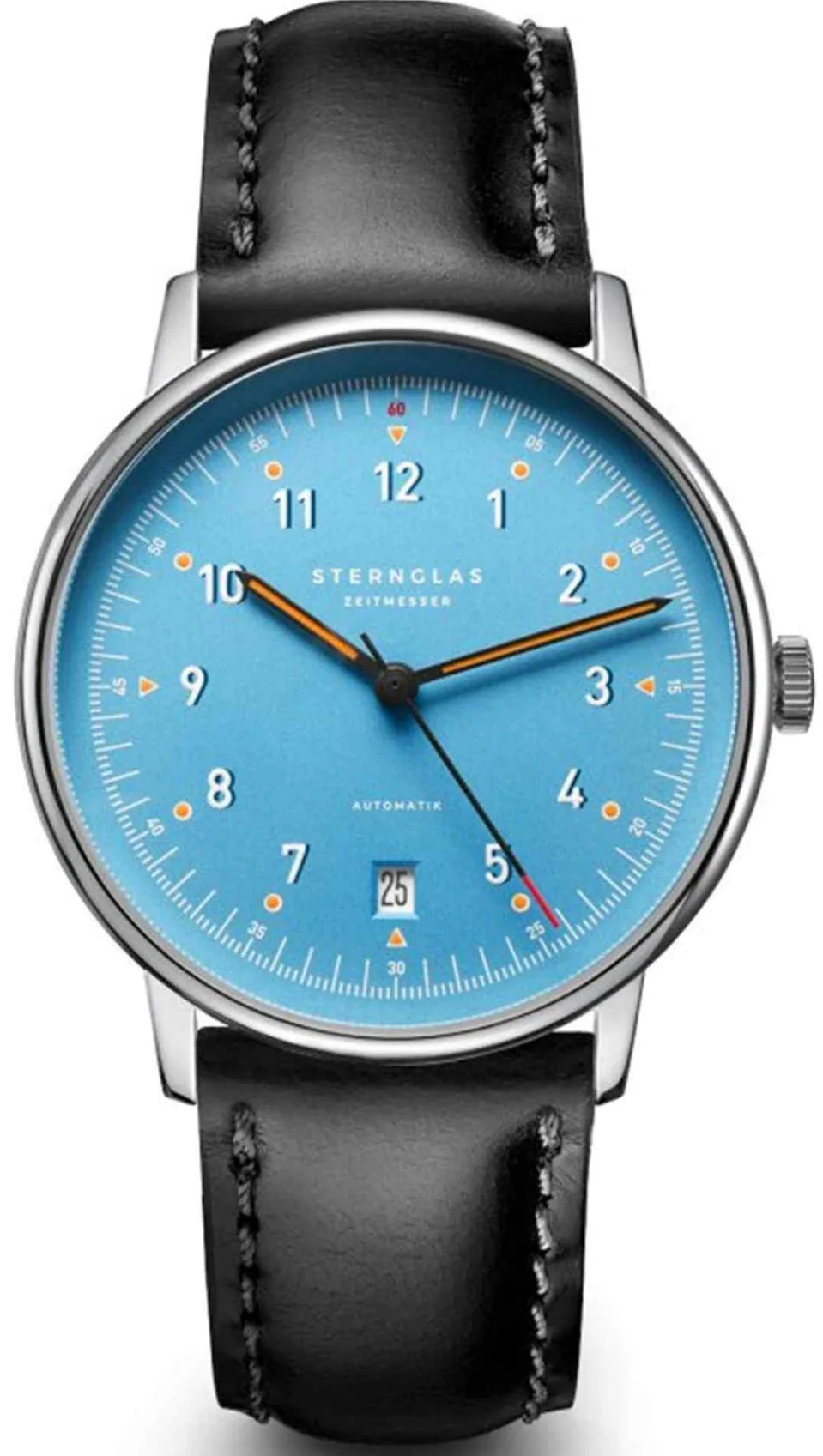 Sternglas Lumatik Automatic Light Blue Watch S02-LM17-BR02 Image 1